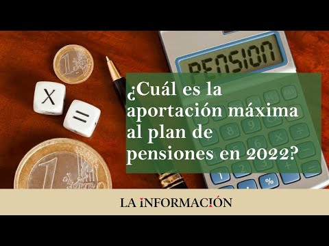 Aportación máxima del plan de pensiones