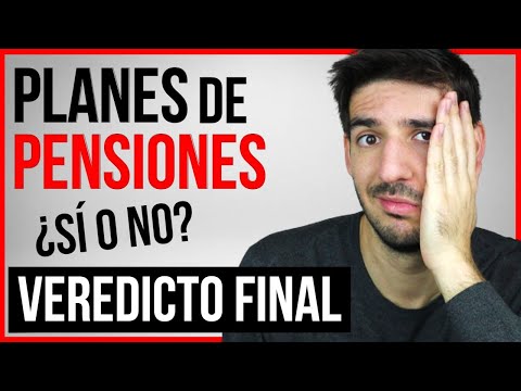 Es rentable un plan de pensiones.