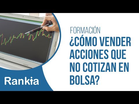 Venta de acciones que no cotizan en bolsa