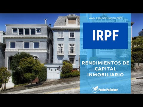 Tipo impositivo IRPF: Rendimientos de capital inmobiliario