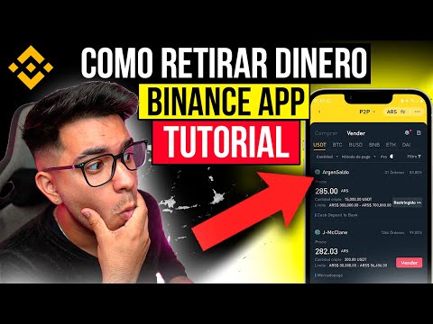 Pasar dinero de Binance a banco