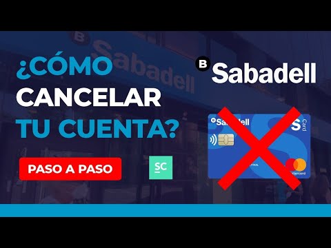 Cómo cancelar cuenta Expansión Banco Sabadell