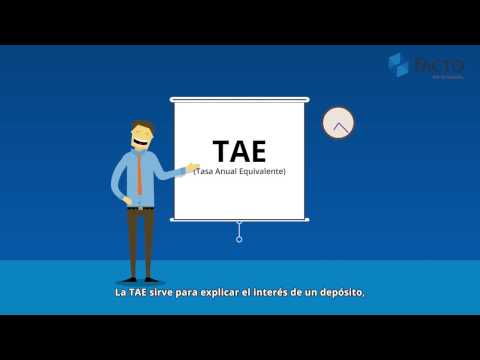 ¿Qué es el TAE de un depósito?