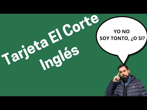 Nuevas condiciones Tarjeta El Corte Inglés.