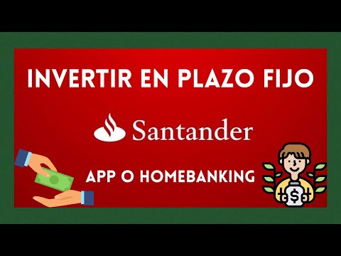 Banco Santander: Depósito a Plazo Fijo