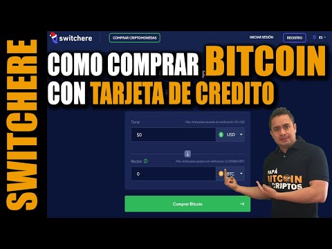 Comprar Bitcoin con tarjeta de crédito